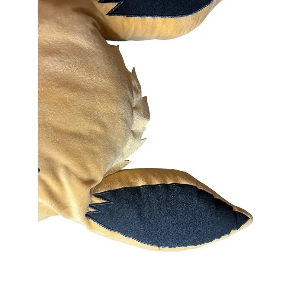 Pokemon Eevee Plush Pillow Tan Black Character Head Decorative Soft Toy 2021